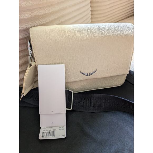 Zadig & voltaire Lolita Wings Leather Crossbody Bag NWT Orig. $498 - Picture 1 of 10